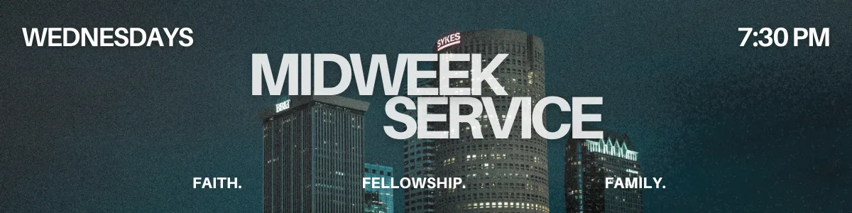 Tampa Bay ICC Midweek Service Banner Tampa Bay ICC Midweek Service Invite